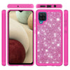 For LG K22 K32 5G Glitter Bling Shinny Hybrid Case Cover+Tempered Glass