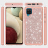 For LG K22 K32 5G Glitter Bling Shinny Hybrid Case Cover+Tempered Glass