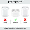 Apple AirPods Pro Case Slim [Rugged Armor] Matte Heavy Duty Shockproof Cover