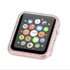 For Apple Watch Series 1/2/3/4 Diamond Bling Metal Crystal iWatch Protector Case