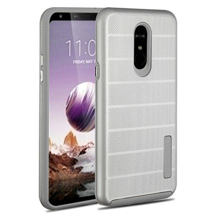 For LG Stylo 5/5 Plus Shockproof Armor Hard 2 in 1 Phone Case Cover Protector - Place Wireless
