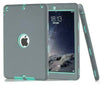 For Apple iPad 2 3 4 Air Mini Pro Tough Rubber Heavy Shockproof Hard Case Cover