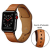 40/44mm Luxury Leather iWatch Strap for Apple Watch Band Series 5 4 3 2 38/42mm