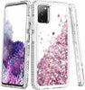 For Samsung Galaxy S20 FE/Note 20/20 Ultra Case Liquid Bling Glitter Phone Cover