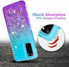 For Samsung Galaxy S20 FE/Note 20/20 Ultra Case Liquid Bling Glitter Phone Cover