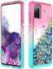 For Samsung Galaxy S20 FE/Note 20/20 Ultra Case Liquid Bling Glitter Phone Cover