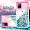 For Samsung Galaxy S20 FE/Note 20/20 Ultra Case Liquid Bling Glitter Phone Cover