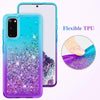 For Samsung Galaxy S20 FE/Note 20/20 Ultra Case Liquid Bling Glitter Phone Cover