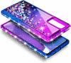 For Samsung Galaxy S20 FE/Note 20/20 Ultra Case Liquid Bling Glitter Phone Cover