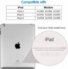 For iPad 2 3 4 Shockproof Case Cover 360 PU Rotating Leather Folio Stand NEW