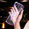 Shockproof Plating Clear Pattern Case For iPhone 12 11 Pro Max XR 7 8 Plus Cover