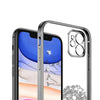 Shockproof Plating Clear Pattern Case For iPhone 12 11 Pro Max XR 7 8 Plus Cover