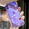 Shockproof Plating Clear Pattern Case For iPhone 12 11 Pro Max XR 7 8 Plus Cover