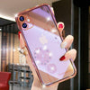 Shockproof Plating Clear Pattern Case For iPhone 12 11 Pro Max XR 7 8 Plus Cover