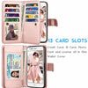 For LG Aristo  / Aristo 2 LV3 / LG K8 2017 Phone Leather Wallet Card Flip Stand Case Cover