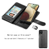 For Samsung Galaxy A12 A52 A72 A02S Leather Wallet Case Flip Phone Cases Cover