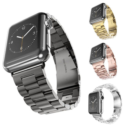 Stainless Steel Wrist iWatch Band Strap For Apple Watch Series 5/4/3/2/1 40/44mm - Place Wireless