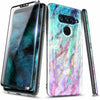 For LG V40 ThinQ / V50 ThinQ Case Ultra Slim Thin Hybrid Cover + Tempered Glass