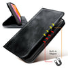 For Motorola Moto g7 Play/Optimo Leather Wallet Magnetic Flip Card Holder Case