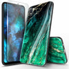 For SAMSUNG GALAXY A10E A20 A30 A50 Case Ultra Slim Thin Cover + Tempered Glass