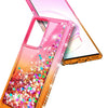 For Samsung Galaxy Note 20 / Note 20 Ultra Phone Case Liquid Glitter Bling Cover