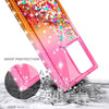 For Samsung Galaxy Note 20 / Note 20 Ultra Phone Case Liquid Glitter Bling Cover