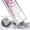 For Samsung Galaxy Note 20 / Note 20 Ultra Phone Case Liquid Glitter Bling Cover