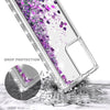 For Samsung Galaxy Note 20 / Note 20 Ultra Phone Case Liquid Glitter Bling Cover