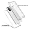 For Samsung Galaxy Note 20 Phone Case Shockproof 360 Full Body Rugged Cover