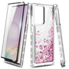 For Samsung Galaxy Note 20 / Note 20 Ultra Phone Case Liquid Glitter Bling Cover