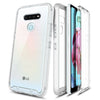 For LG K51 / LG Reflect Case, Full Body Phone Cover + Built-In Screen Protector