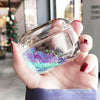 For Apple AirPods Pro Case Liquid Glitter Cute Protective Cover +Ball Chain Loop