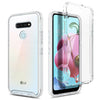 For LG K51 / LG Reflect Case, Full Body Phone Cover + Built-In Screen Protector