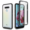 For LG K51 / LG Reflect Case, Full Body Phone Cover + Built-In Screen Protector