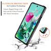 For LG K92 5G Case, Belt Clip Holster Phone Cover With Tempered Glass Protector