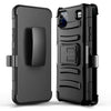 For LG K92 5G Case, Belt Clip Holster Phone Cover With Tempered Glass Protector