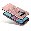 For LG Stylo 6 Case Glitter Bling Phone Cover + Tempered Glass Protector