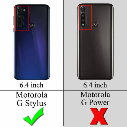 For Motorola Moto G Stylus Case Liquid Glitter Bling Phone Cover +Tempered Glass - Place Wireless