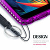 For Motorola Moto G Stylus Case Liquid Glitter Bling Phone Cover +Tempered Glass