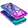 For Motorola Moto G Stylus Case Liquid Glitter Bling Phone Cover +Tempered Glass