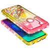 For Motorola Moto G Stylus Case Liquid Glitter Bling Phone Cover +Tempered Glass