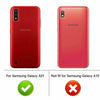 For Samsung Galaxy A01 Case, Full Body Phone Cover + Built-In Screen Protector