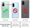 For Samsung Galaxy S20 FE 5G, Full Body Phone Case + Built-In Screen Protector