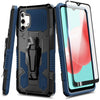 Case For Samsung Galaxy A32 5G Shockproof Belt Clip Stand Cover + Tempered Glass