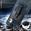 Case For Samsung Galaxy A32 5G Shockproof Belt Clip Stand Cover + Tempered Glass