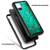 For Samsung Galaxy A02s Case, Full Body Phone Cover + Built-In Screen Protector