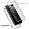 For Samsung Galaxy A02s Case, Full Body Phone Cover + Built-In Screen Protector