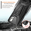 For Samsung Galaxy A32 5G Case Holster Belt Clip Kickstand Cover +Tempered Glass