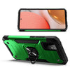 For Samsung Galaxy A72 Case Shockproof Ring Kickstand Cover + Tempered Glass