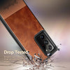 Leather Case For Samsung Galaxy S21+/S21 Ultra 5G Phone Cover + Screen Protector